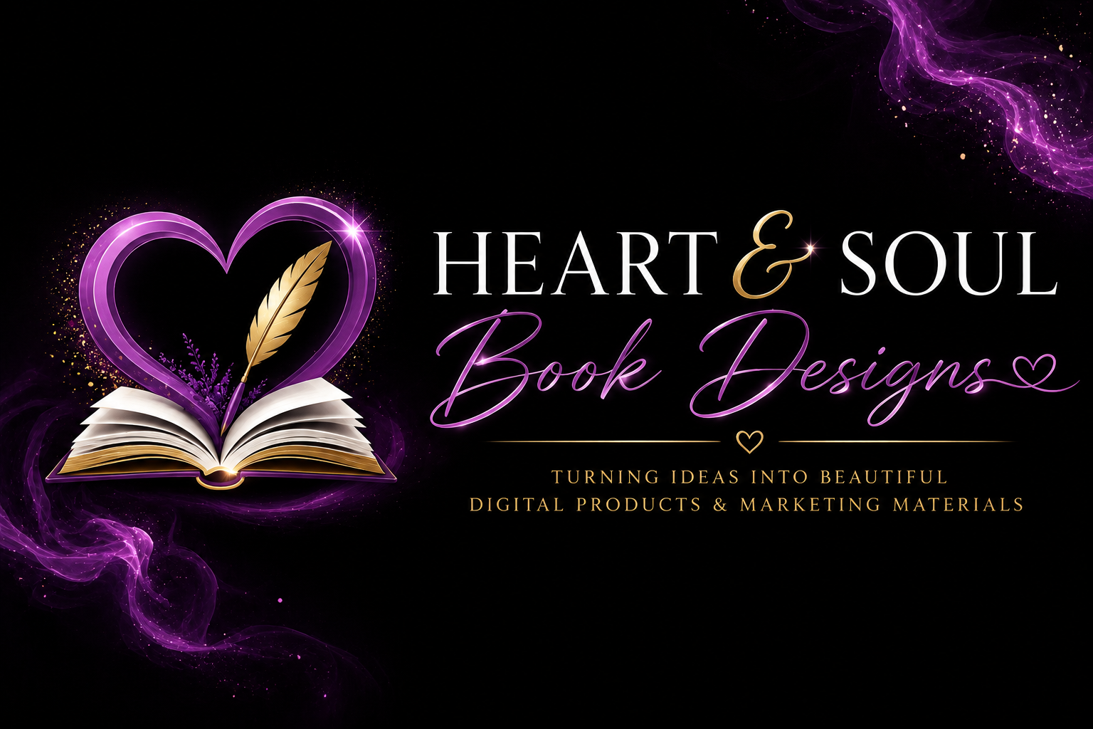 Heart and Soul Book Designs logo