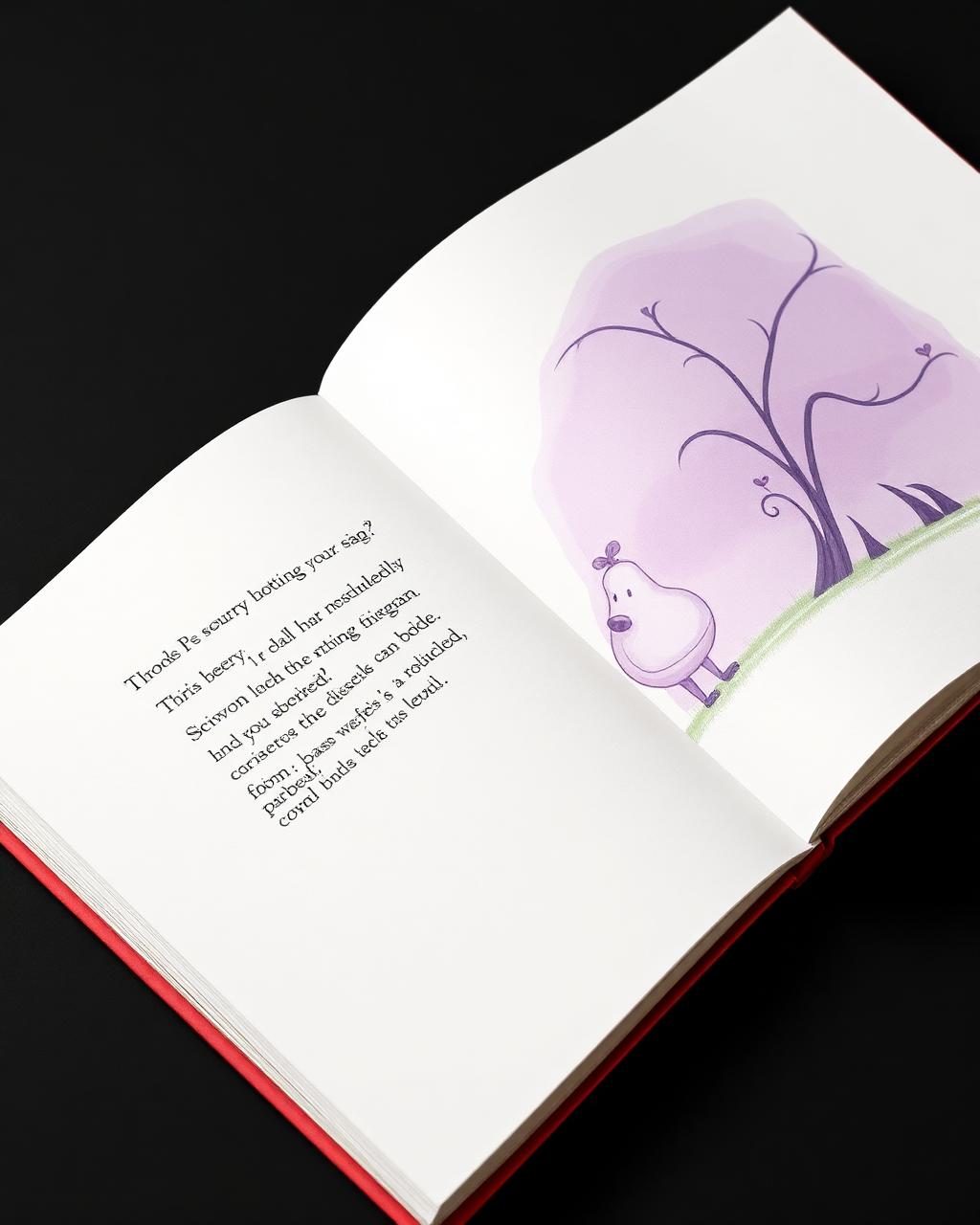 Little Lavender — Children's story book design