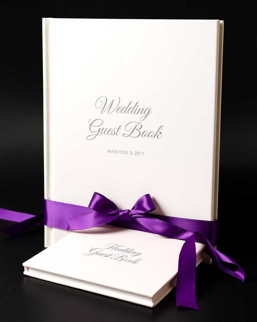 Vows & Voices — Wedding book design